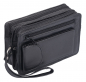 Mobile Preview: Leder Handgelenktasche für Männer aus Rindleder (155D) Herrentasche echtes Leder Tasche Bag Neu