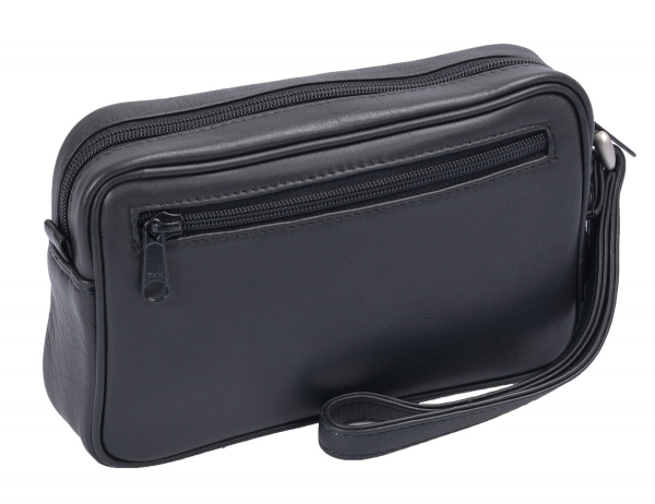 Leder Handgelenktasche für Männer aus Rindleder (126D) Herrentasche echtes Leder Tasche Bag Neu