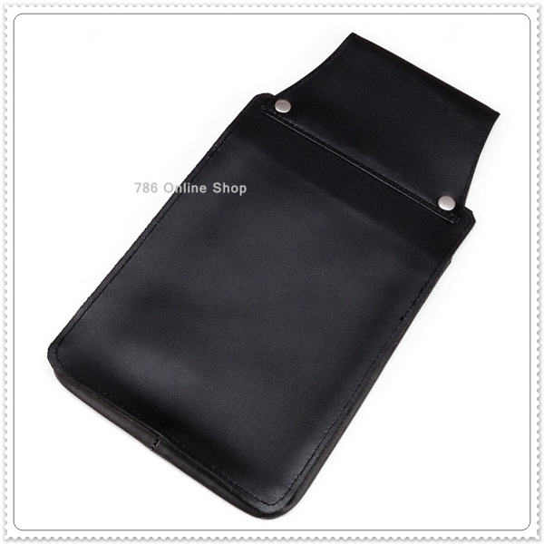 Leder Kellnertasche Kellnerholster (183A) Kellner Holster Halfter Tasche Schwarz Neu
